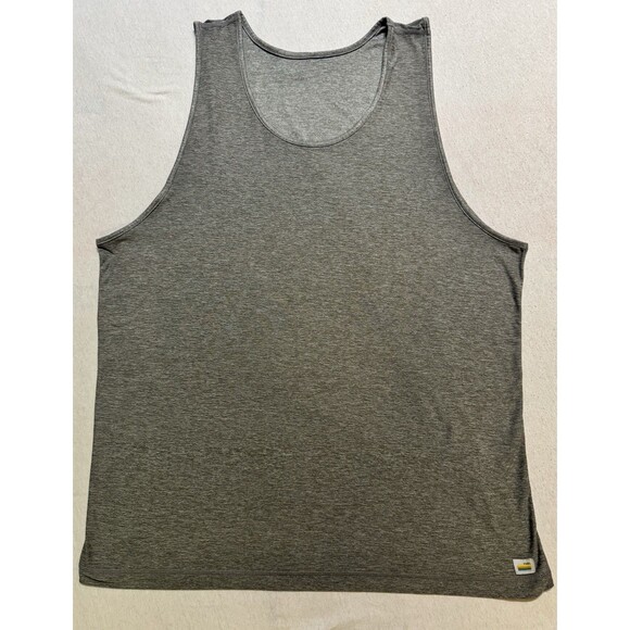 Vuori Men’s Tank Top Strato Tech Grey Performance Gym Workout #V173 Size XL - Picture 1 of 4